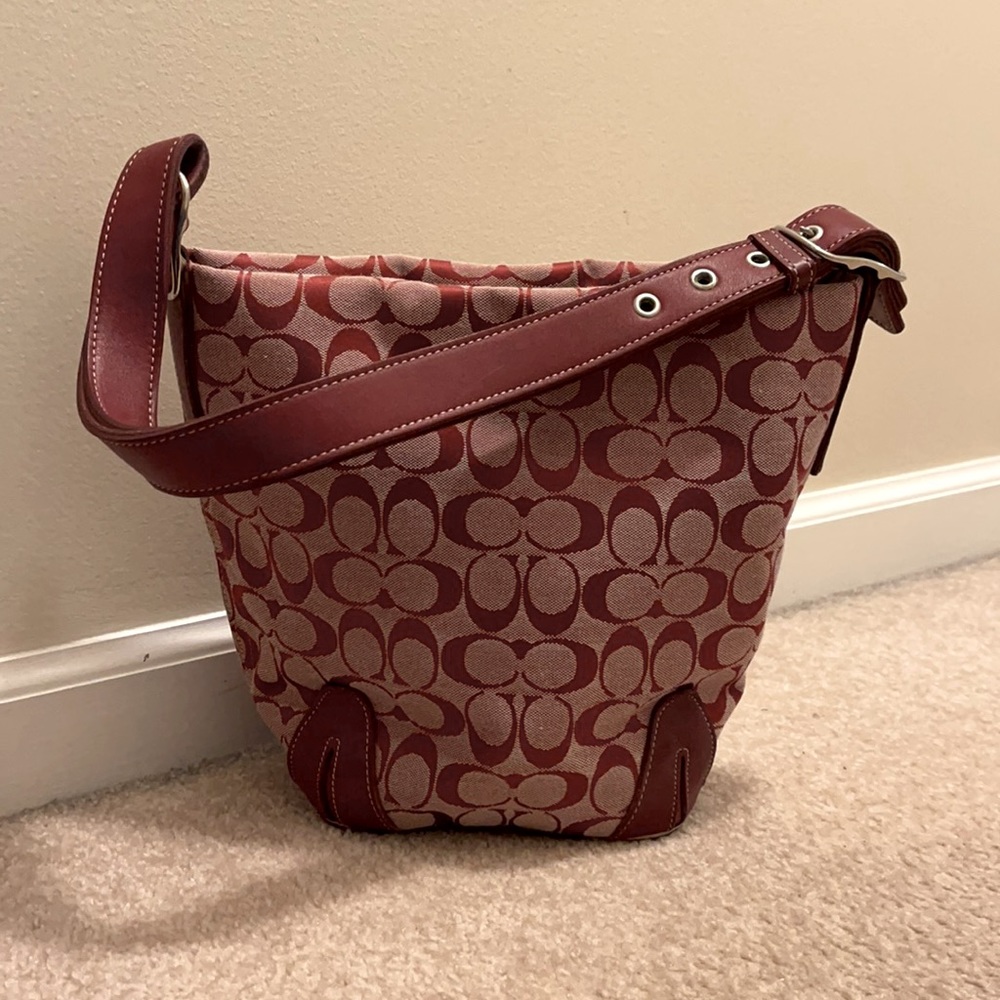 Coach bucket bag ~Vintage~ red